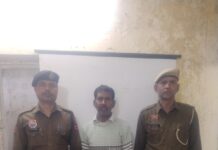 90 लीटर कच्ची शराब व 50 पव्वे देसी शराब बरामद, आरोपी गिरफ्तार, पुलिस चौकी नवीन नगर की कार्रवाई