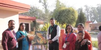सूरजकुंड अंतर्राष्ट्रीय क्राफ्ट मेले में चार दिवसीय चित्रकला कार्यशाला का हुआ सफल समापन